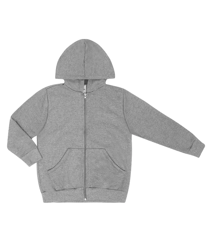 Jaqueta Infantil Moletom Com Capuz Rovitex Kids Cinza 16