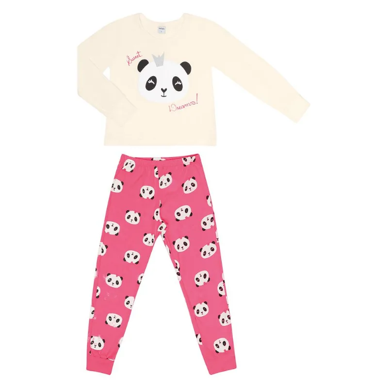 Pijama Rovitex Kids Rosa 12