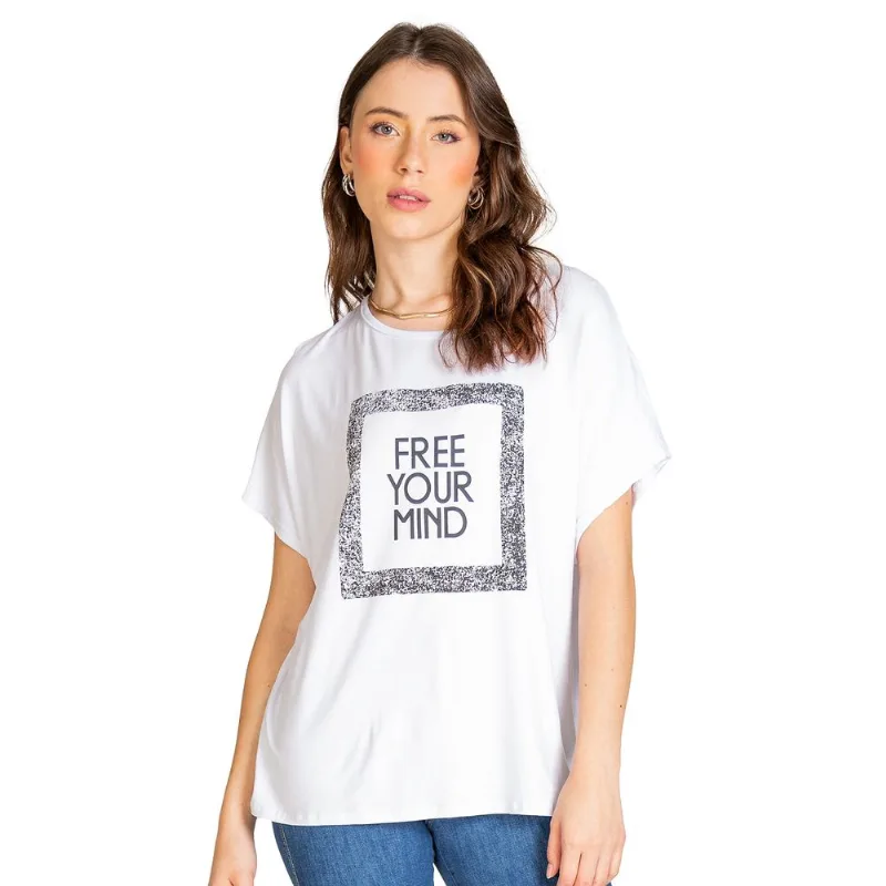 Blusa Malha Visco Premiere Branco G