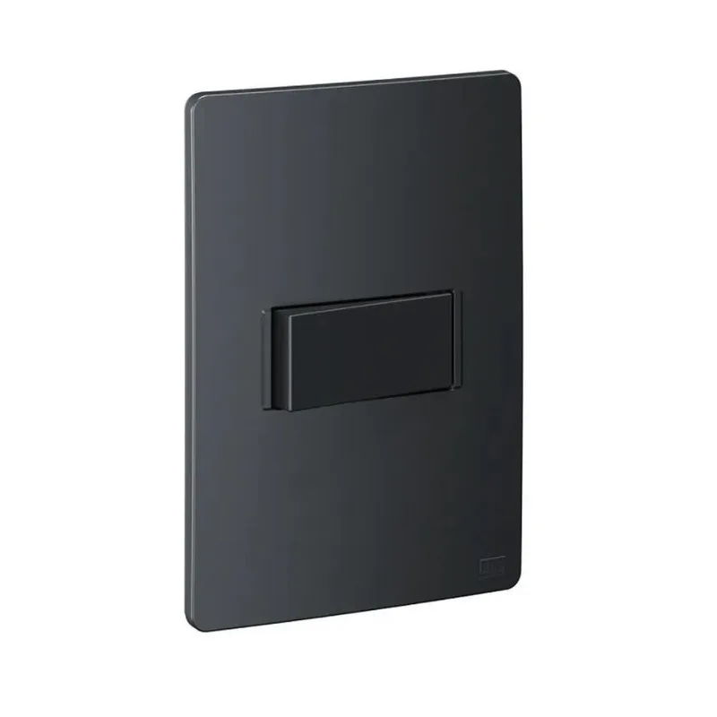 Conjunto Montado 1 Interruptor Paralelo 16093616 Preto Grafite Esatta Weg