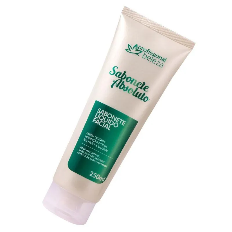 Sabonete Líquido Facial Absoluto Com Ácido Hialurônico 250ml