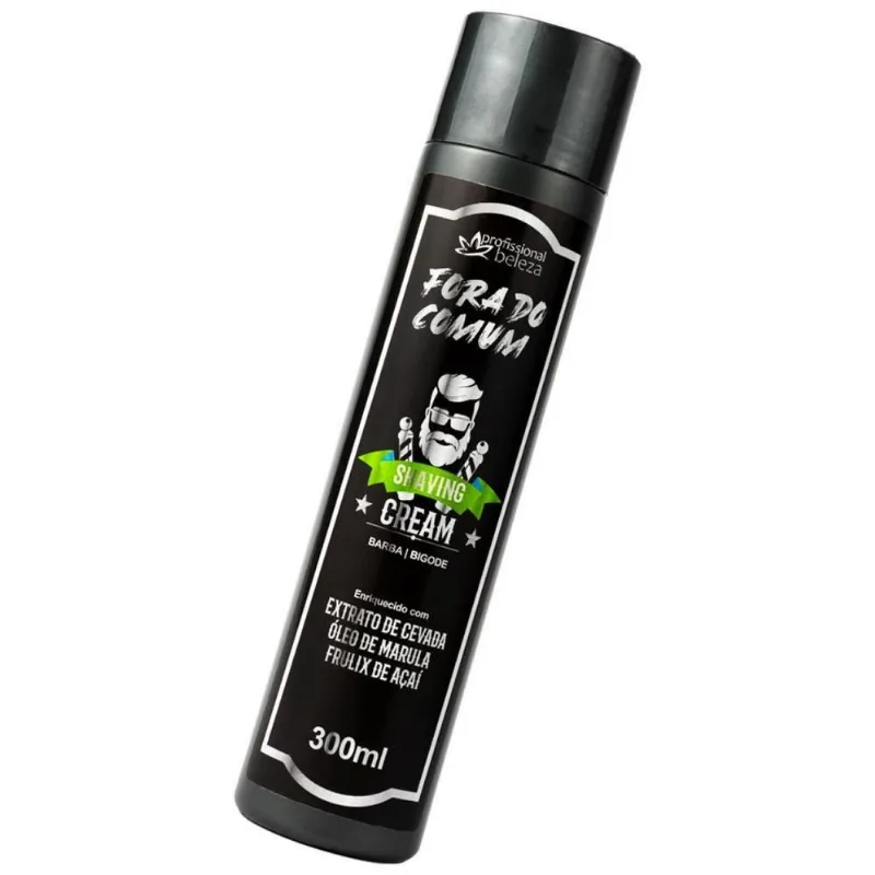Shaving Cream Creme De Barbear Fora Do Comum 300ml