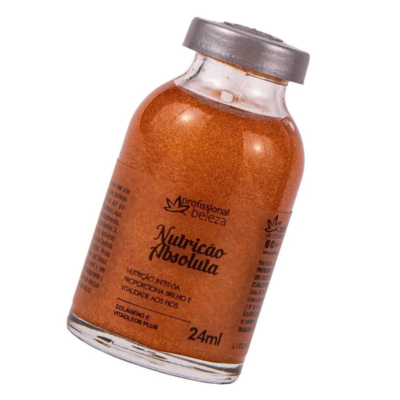 Ampola Capilar Nutrição Absoluta Profissional Beleza 24ml