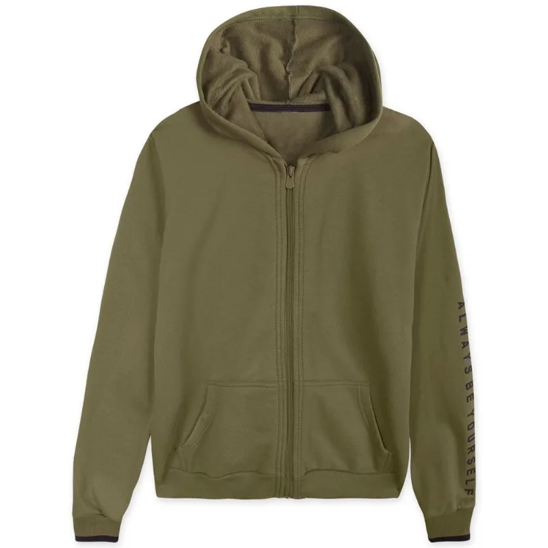 Jaqueta Moletom Com Capuz Menino Hapier Verde 16