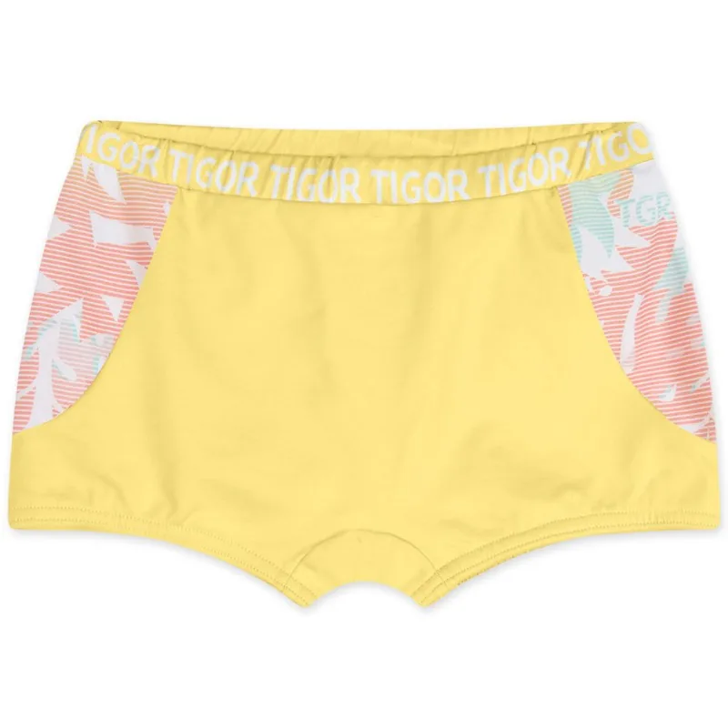Sunga Infantil Masculina Tigor Amarelo 1