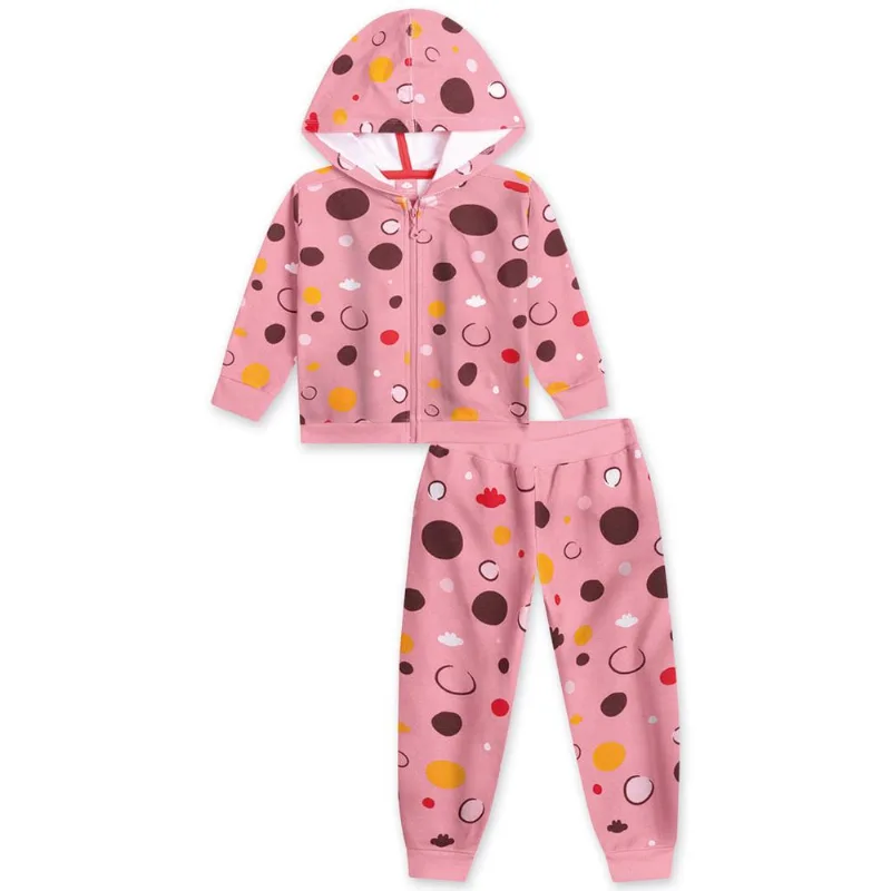 Conjunto Longo Moletom Menina Lilica Rosa 1