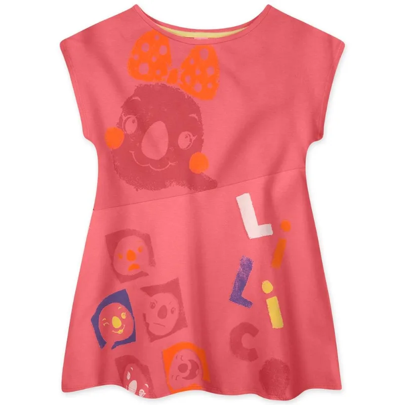 Vestido Infantil Menina Com Repelência à Insetos - Laranja 6