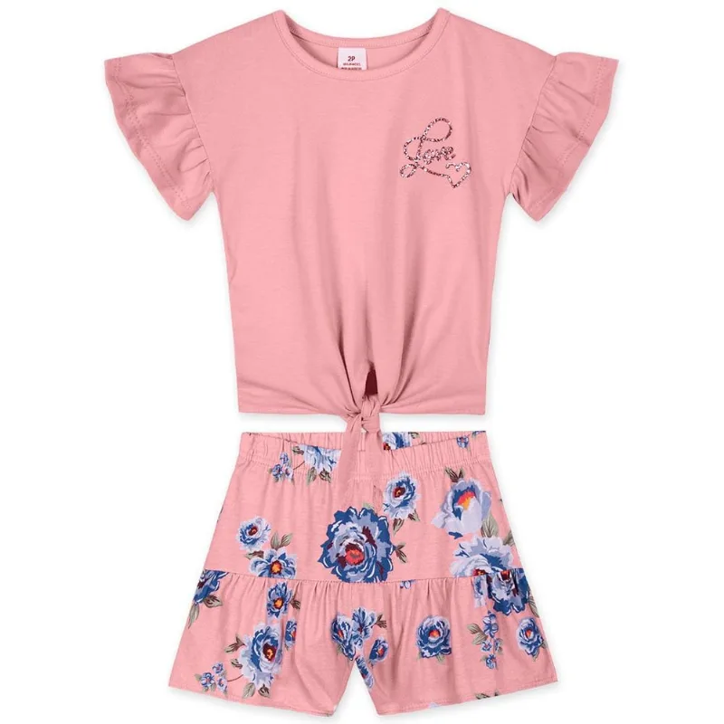 Conjunto Infantil Menina - Rosa MB