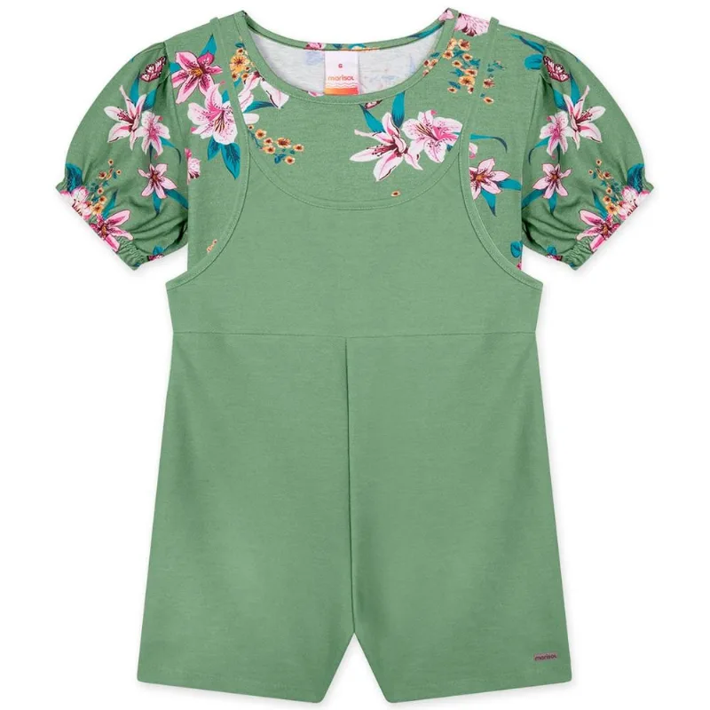 Conjunto Infantil Menina - Verde 16