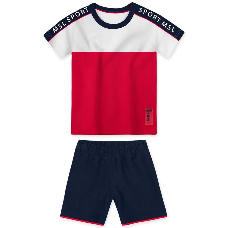 Conjunto Infantil Menino - Vermelho PB