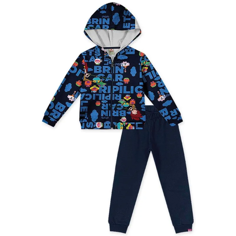 Conjunto Infantil Menina - Azul 4