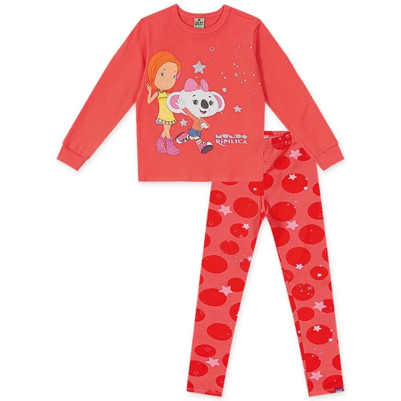 Conjunto Infantil Menina - Vermelho 1.5