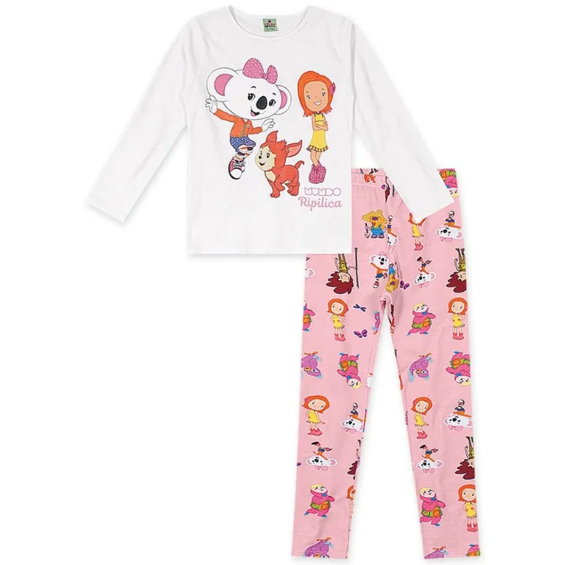 Conjunto Infantil Menina - Branco 2