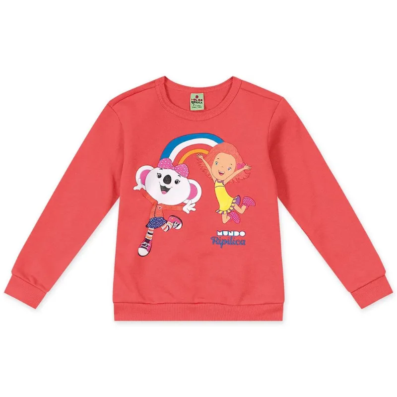 Blusão Infantil Menina - Vermelho 8