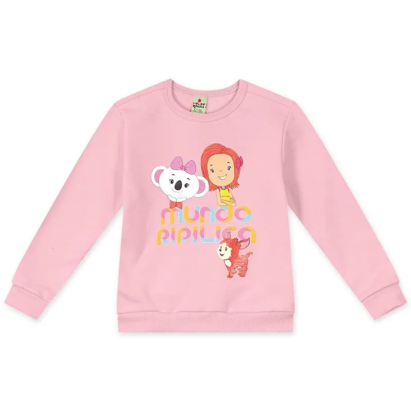 Blusão Infantil Menina - Rosa 3