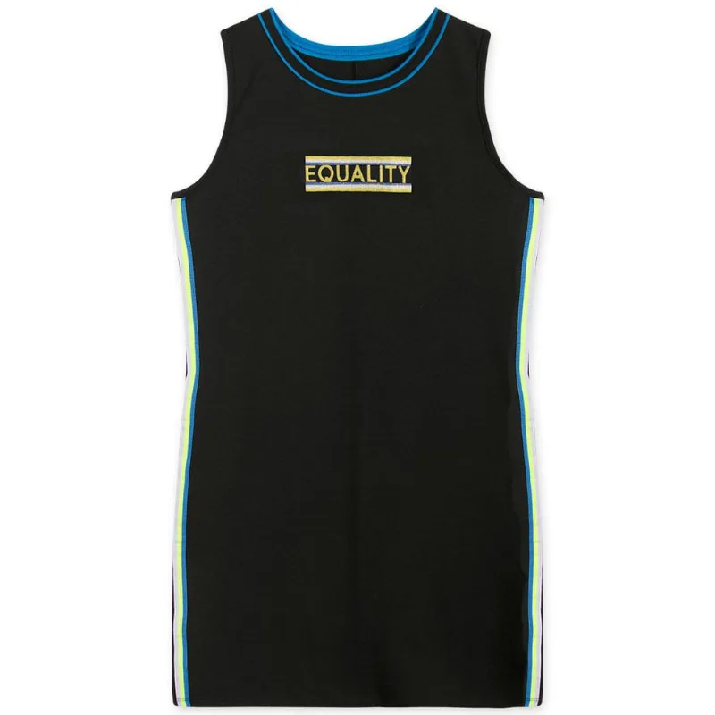 Vestido Regata Moletom Juvenil Hapier Preto 14
