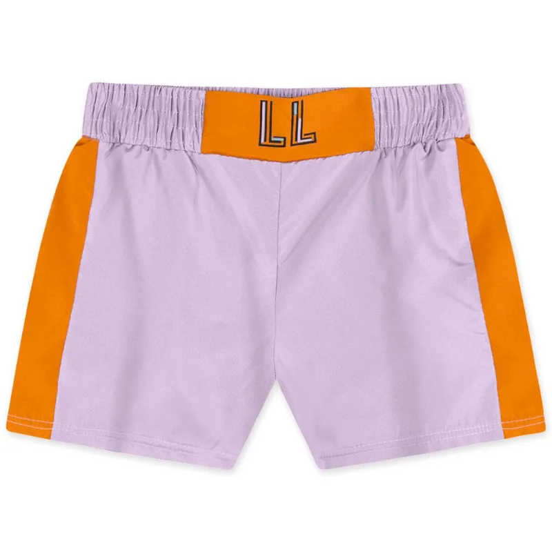 Short Com Repelência à Água Infantil Feminino Lilica Lilás 4