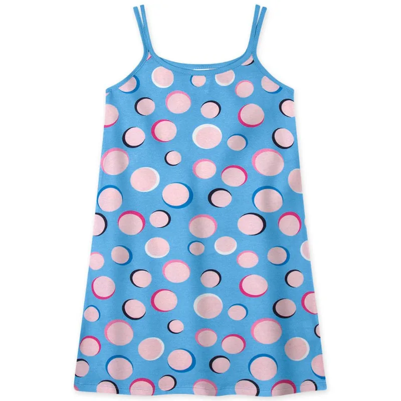 Vestido Curto Infantil Feminino Marisol Play Azul 2P