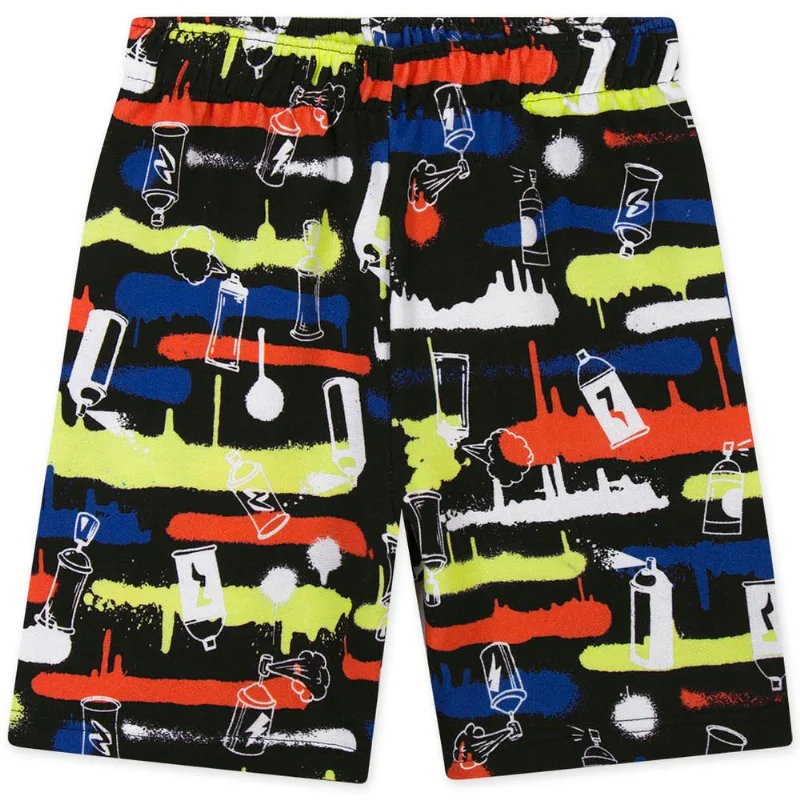Bermuda Moletom Infantil Masculina Marisol Play Preto 4