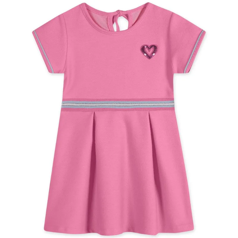 Vestido Manga Curta Infantil Feminino Marisol Rosa 6