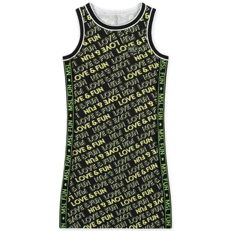 Vestido Regata Infantil Feminino Marisol ´Preto 4