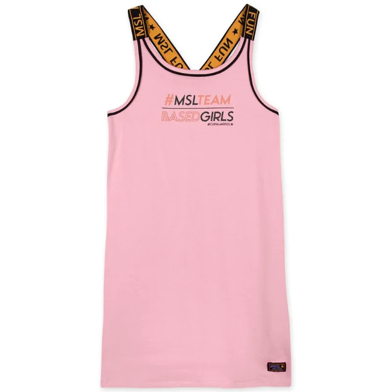 Vestido Curto Infantil Feminino Marisol Rosa 12