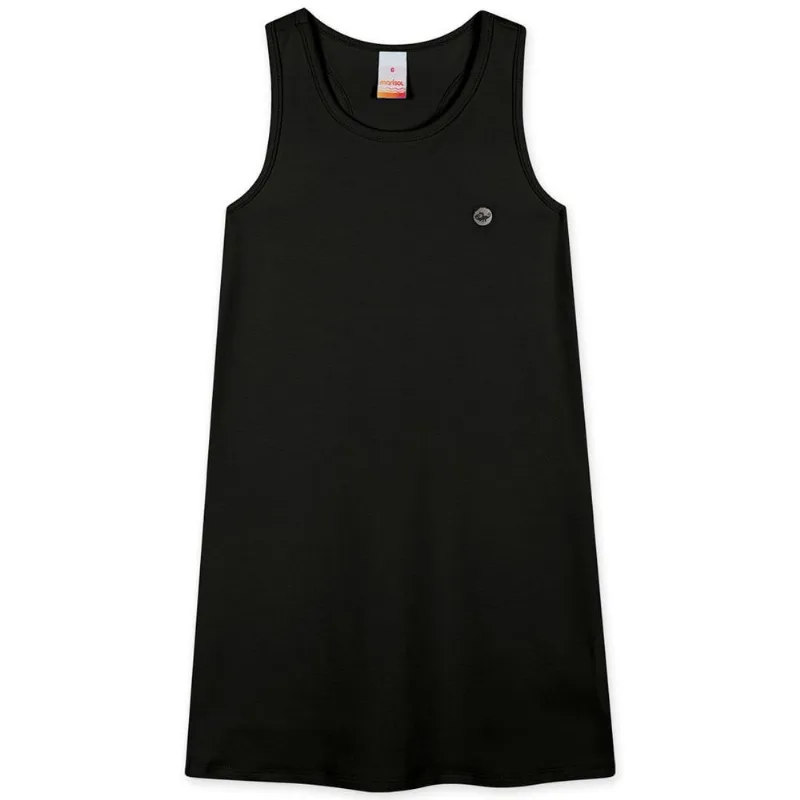 Vestido Regata Com Aroma Infantil Feminino Marisol Preto 16