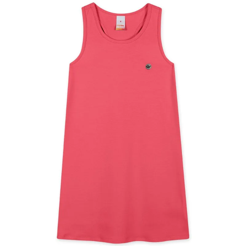 Vestido Regata Com Aroma Infantil Feminino Marisol Rosa 14