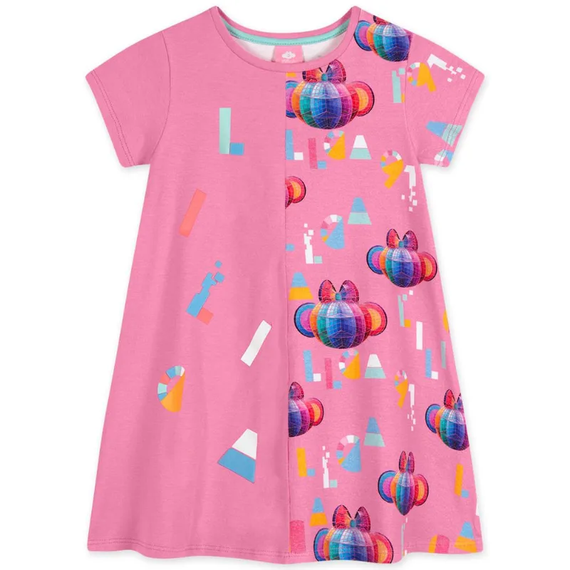 Vestido Manga Curta Bebê Feminino Lilica Rosa 2