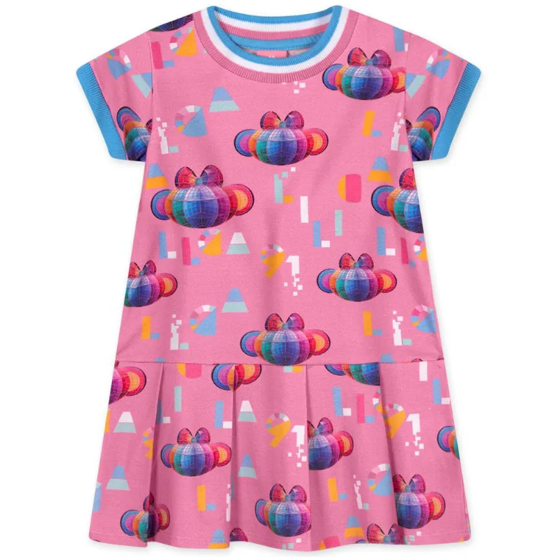 Vestido Manga Curta Bebê Feminino Lilica Rosa 3