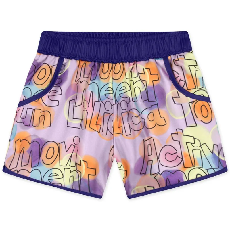 Short Infantil Feminino Lilica Lilás 8