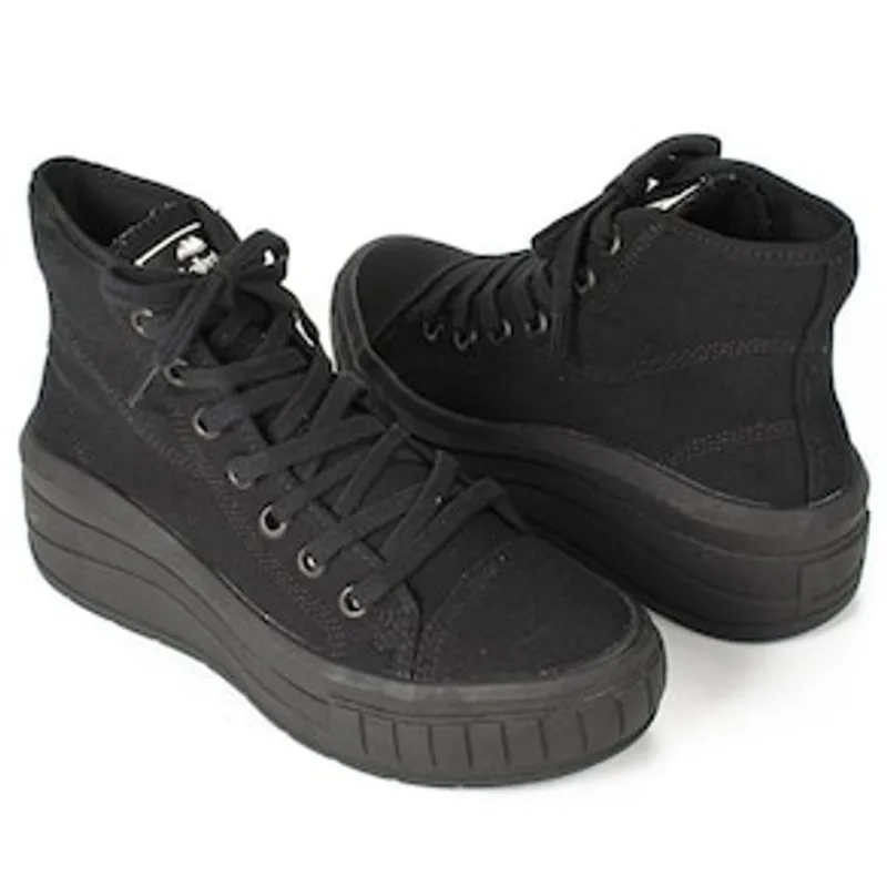 Tênis Feminino Botinha Lona Mov G4341-0005 Dakota - Preto 24