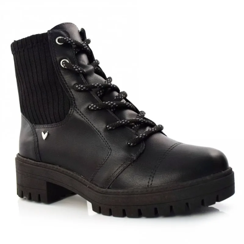 Coturno Feminino Mississipi Preto Q6603 38