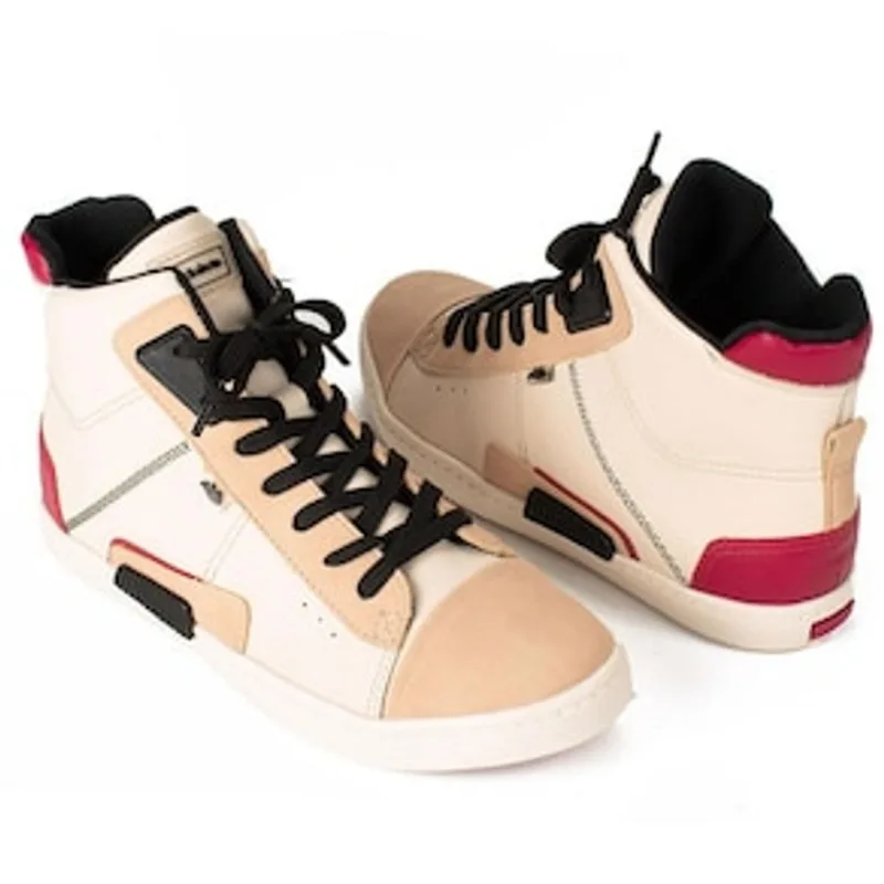 Tênis Feminino Botinha Coniglio G4761-0004 Dakota - Granola/Rosa
