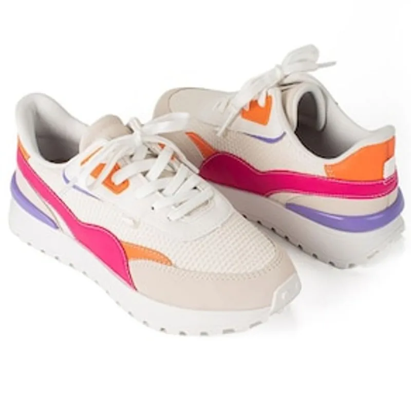 Tênis Feminino Coniglio G4711-0005 Dakota - Branco/Multicolorido - Tamanho 36 Branco 24
