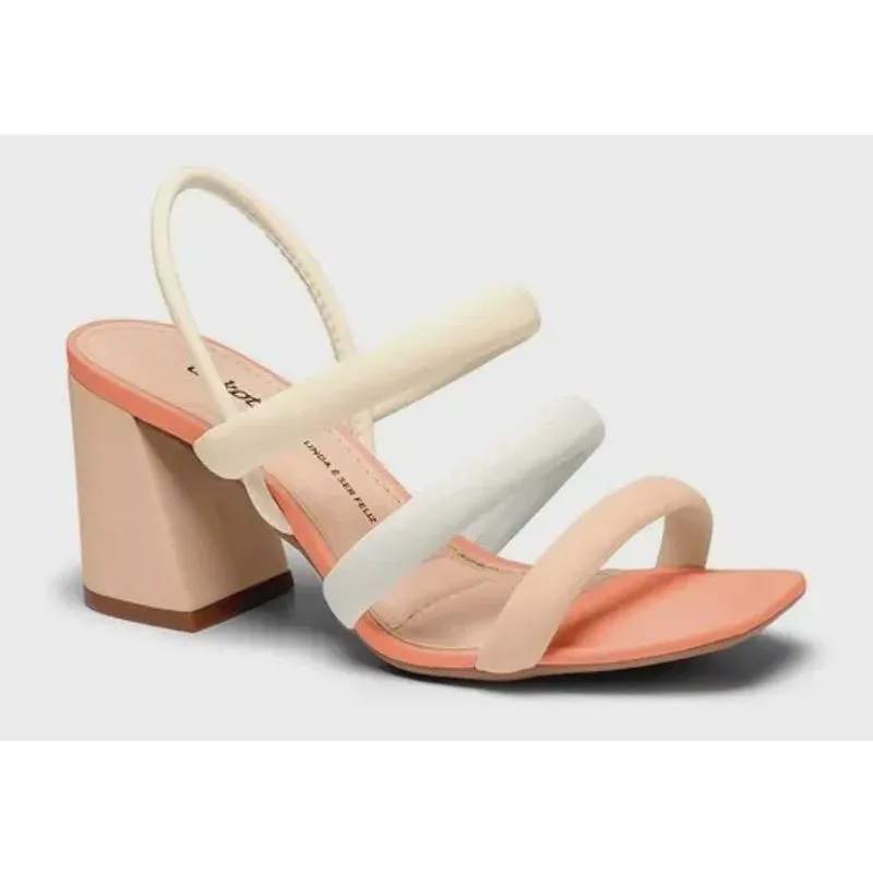 Sandália Feminina Salto Medio Dakota Z9452