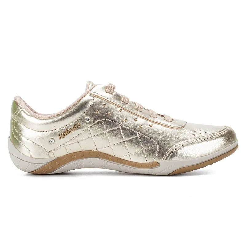 Tênis Kolosh Casual Feminino Dourado 37