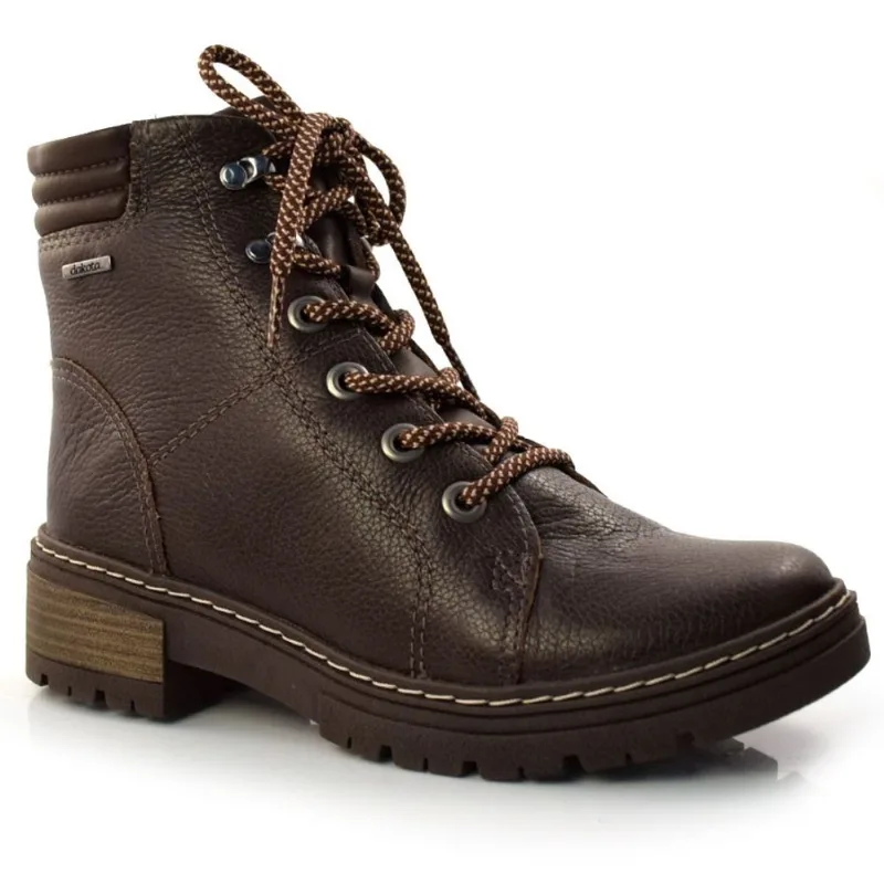 Coturno de Couro Feminino Dakota Marrom G4381 35
