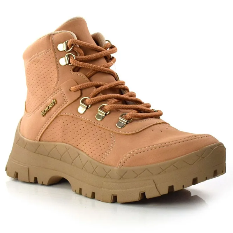 Bota Adventure Feminina Kolosh Marrom C2963 34