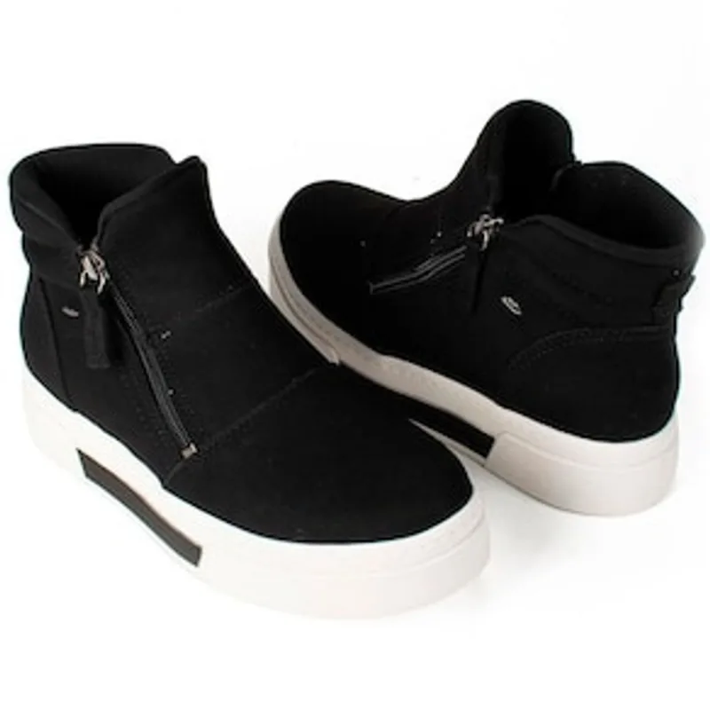 Tênis Feminino Botinha Coniglio G4683-0005 Dakota - Preto 24