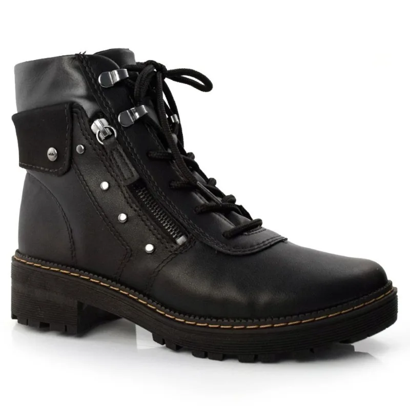 Coturno Feminino com Salto Baixo Dakota Preto G4513 34