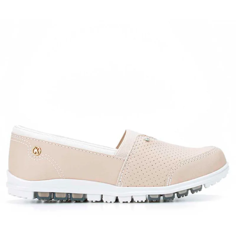 Tênis Feminino Kolosh Slip On Bege Claro - 40