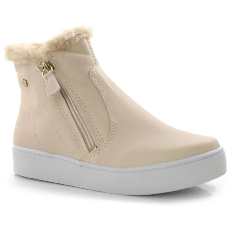 Bota Infantil Pink Cats Creme V2392 30