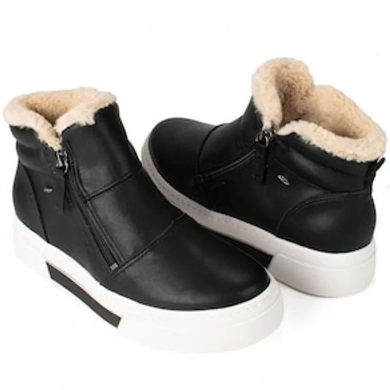 Tênis Feminino Botinha Almeria G4683-0001 Dakota - Preto 35