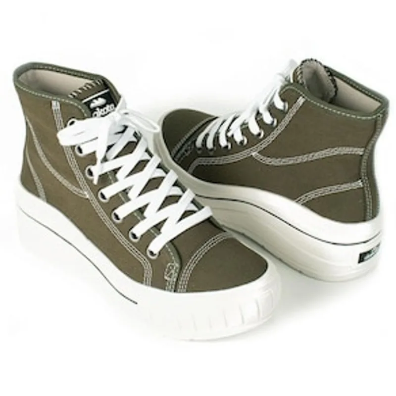 Tênis Feminino Botinha Lona Mov Green G4341-0008 Dakota - Verde