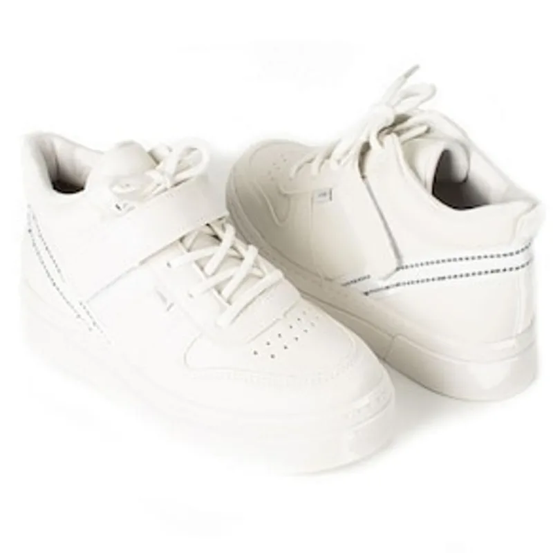 Tênis Feminino Botinha Almeria G4681-0005 Dakota - White Branco Tênis Feminino Botinha Almeria G4681-0005 Dakota - White 35