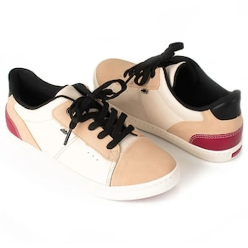 Tênis Feminino Coniglio G4762-0004 Dakota - Granola/Rosa Rosa Tênis Feminino Coniglio G4762-0004 Dakota - Granola/Rosa Granola 24
