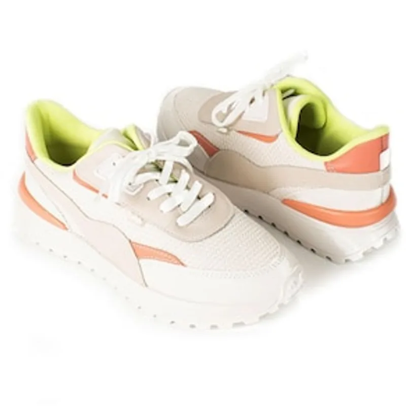 Tênis Feminino Almeria Jogging G4711-0003 Dakota - Branco/Colorido Branco 24