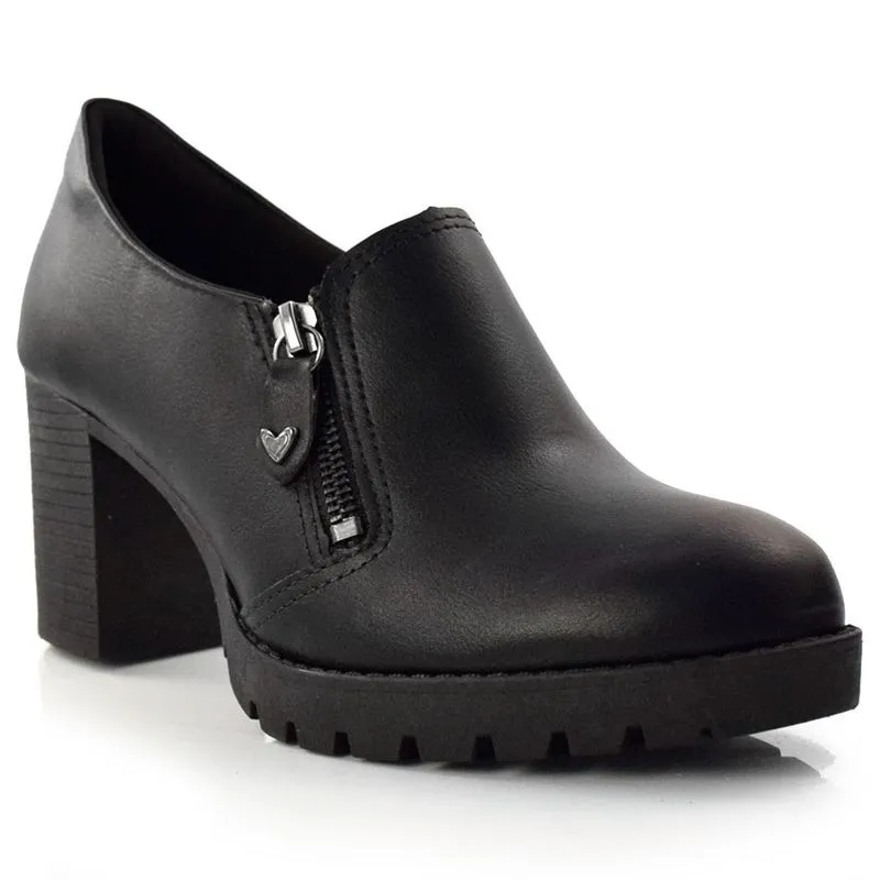 Oxford em Salto Alto Feminino Mississipi Preto Q6639 38