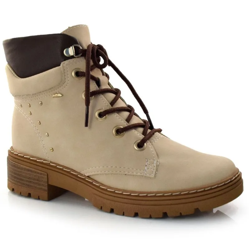 Coturno Feminino Dakota Creme G4911 33